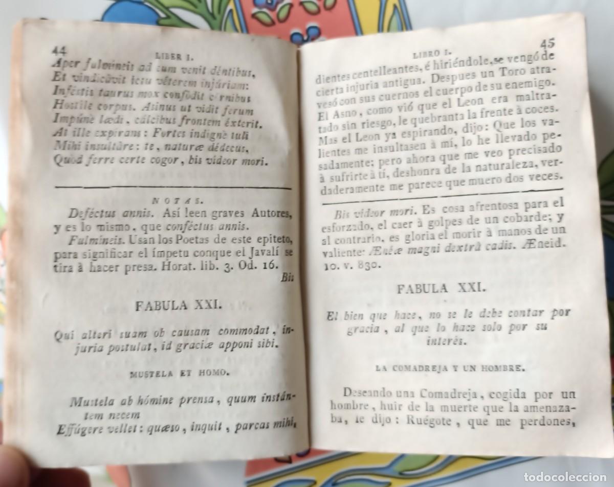 Libros antiguos: F&aacute;bulas de Pedro, 1818 - Foto 9