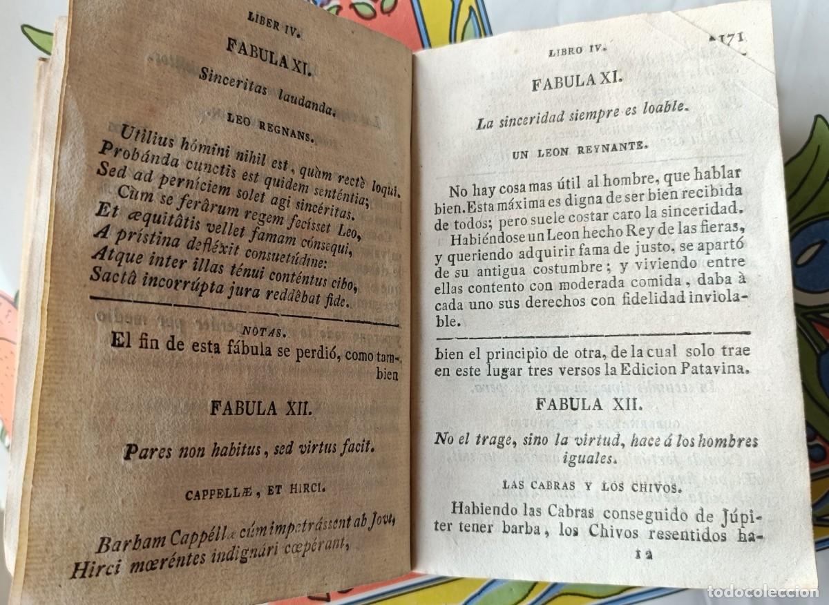 Libros antiguos: F&aacute;bulas de Pedro, 1818 - Foto 11