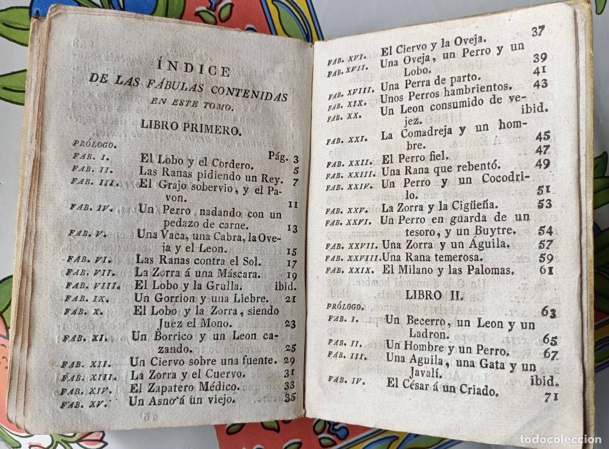 Libros antiguos: F&aacute;bulas de Pedro, 1818 - Foto 13