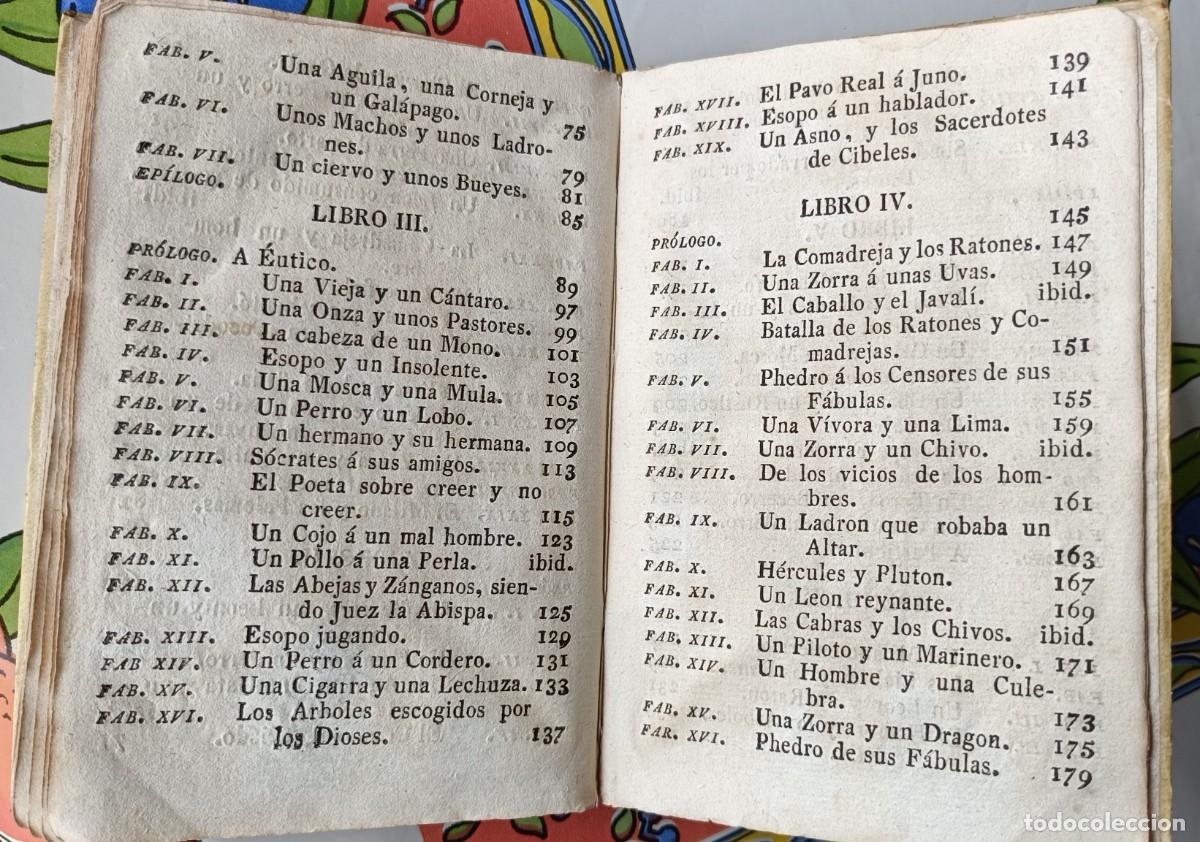 Libros antiguos: F&aacute;bulas de Pedro, 1818 - Foto 14