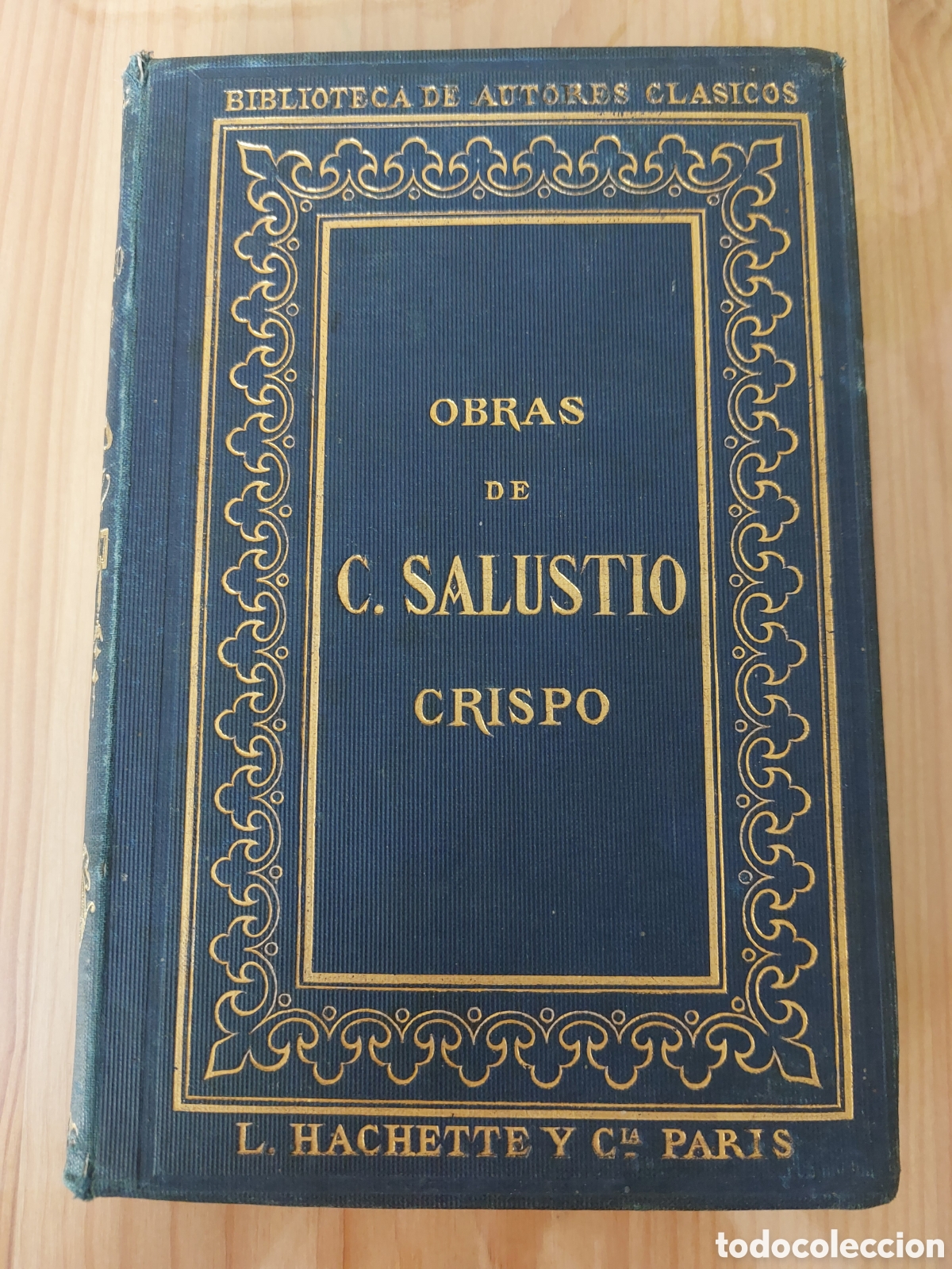 Libros antiguos: Obras de C. Salustio Crispo - Foto 1