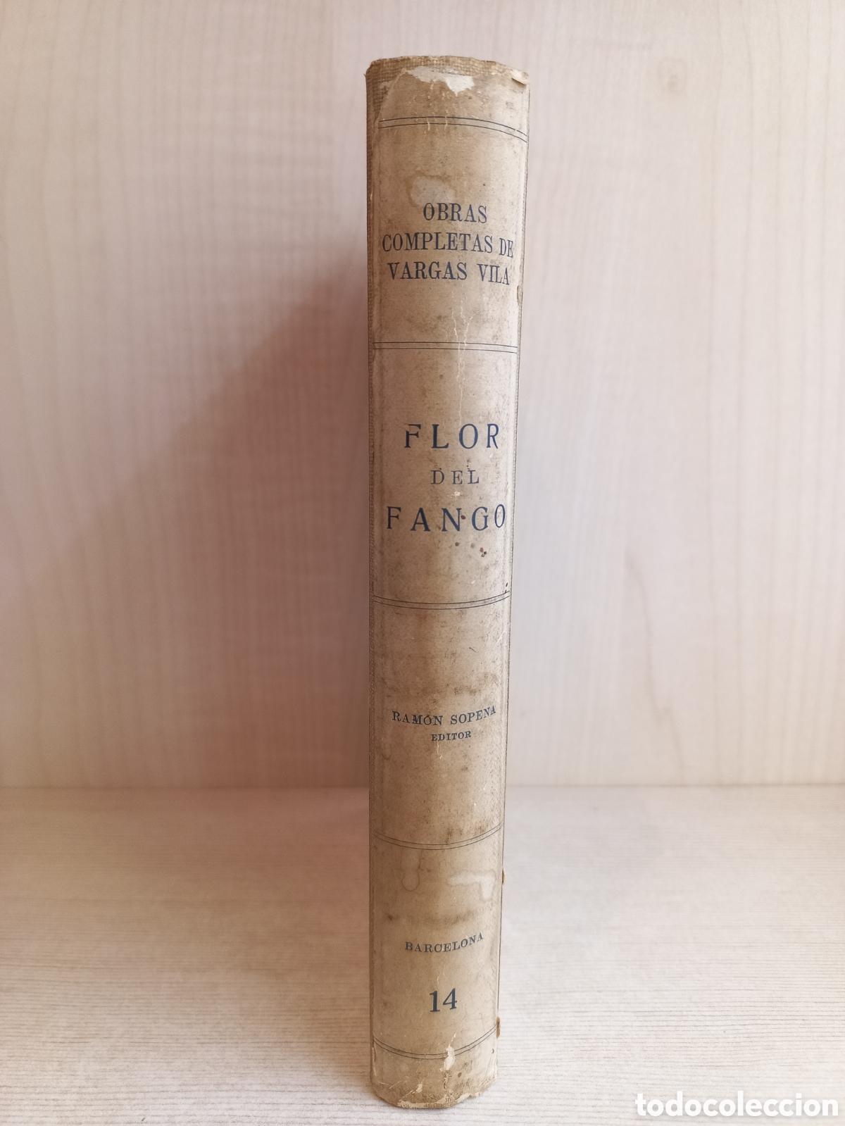 Libros antiguos: Flor del fango. Vargas Vila. Ram&oacute;n Sopena Editor. - Foto 2