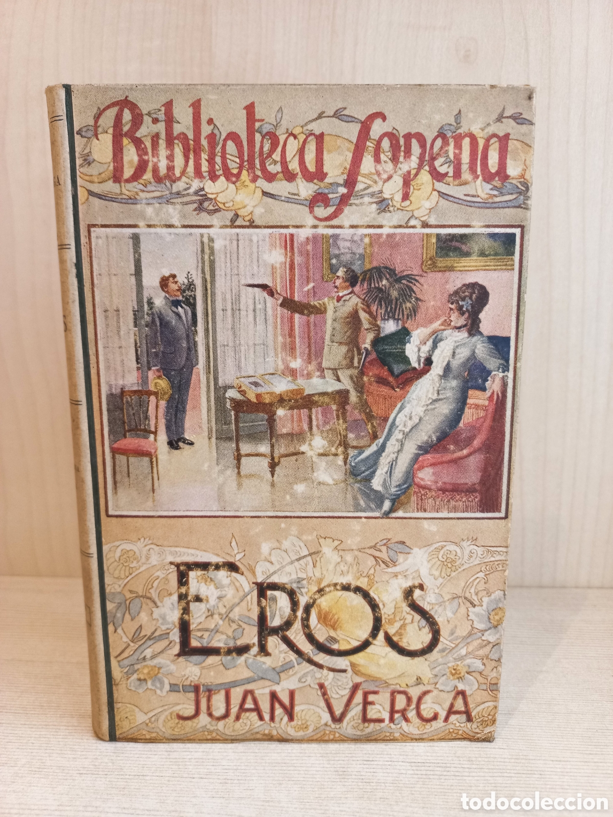 Libros antiguos: Eros. Juan Verga. Ramon Sopena Editor. - Foto 1