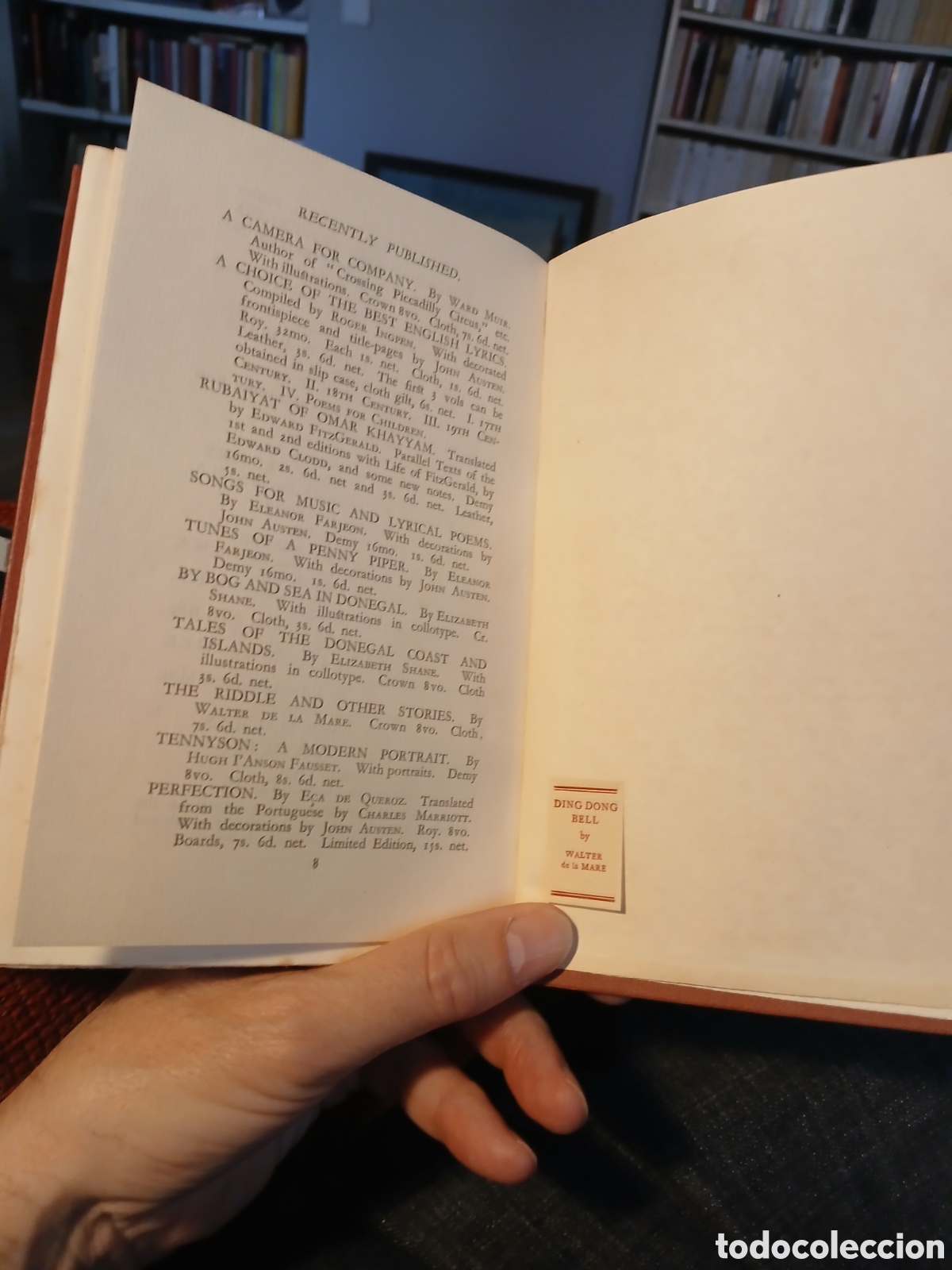 Libros antiguos: Ding Dong Bell, Walter de la Mare - Foto 5