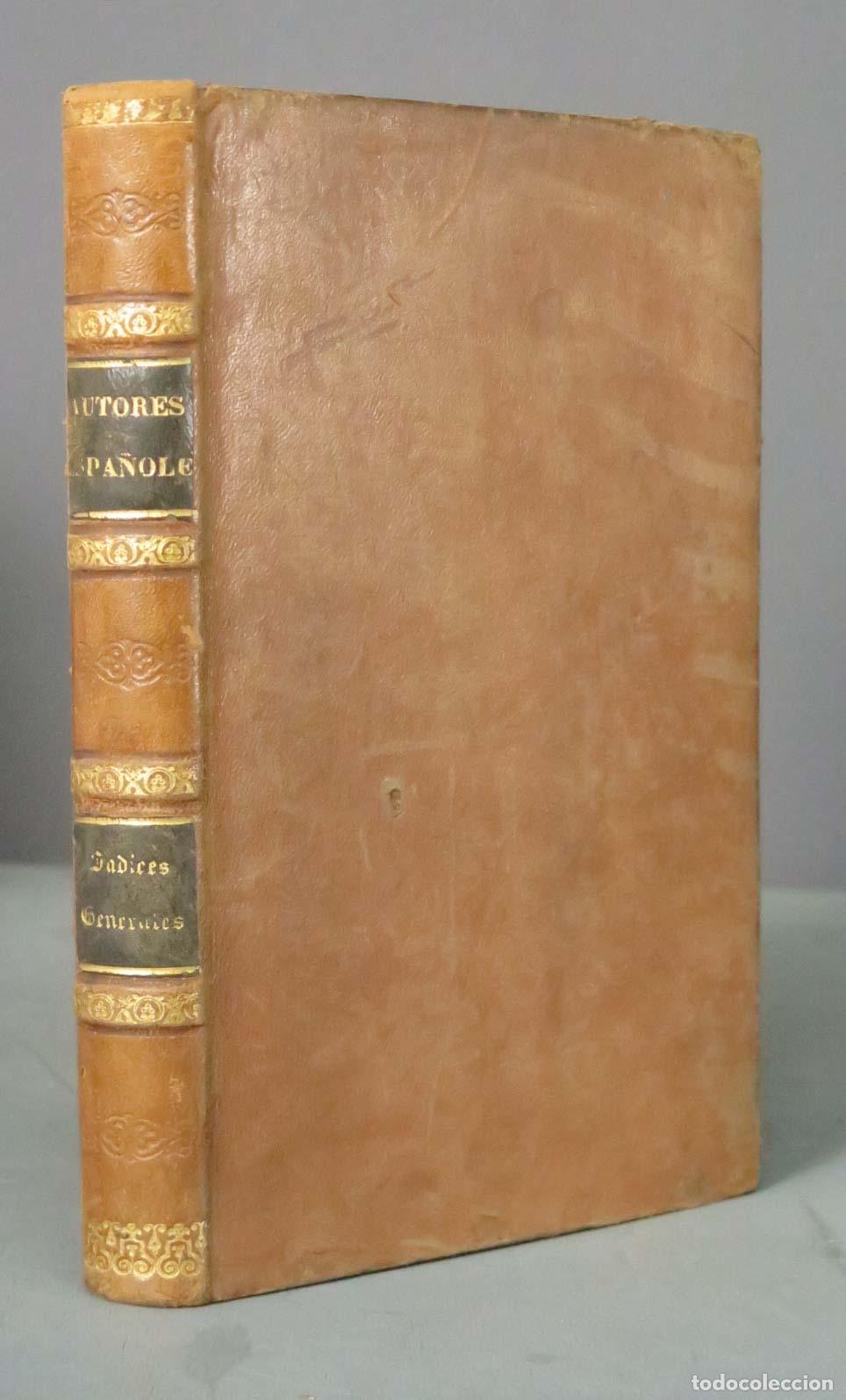 Libros antiguos: &Iacute;ndices Generales . Rosell y Torres. 1880 - Foto 1