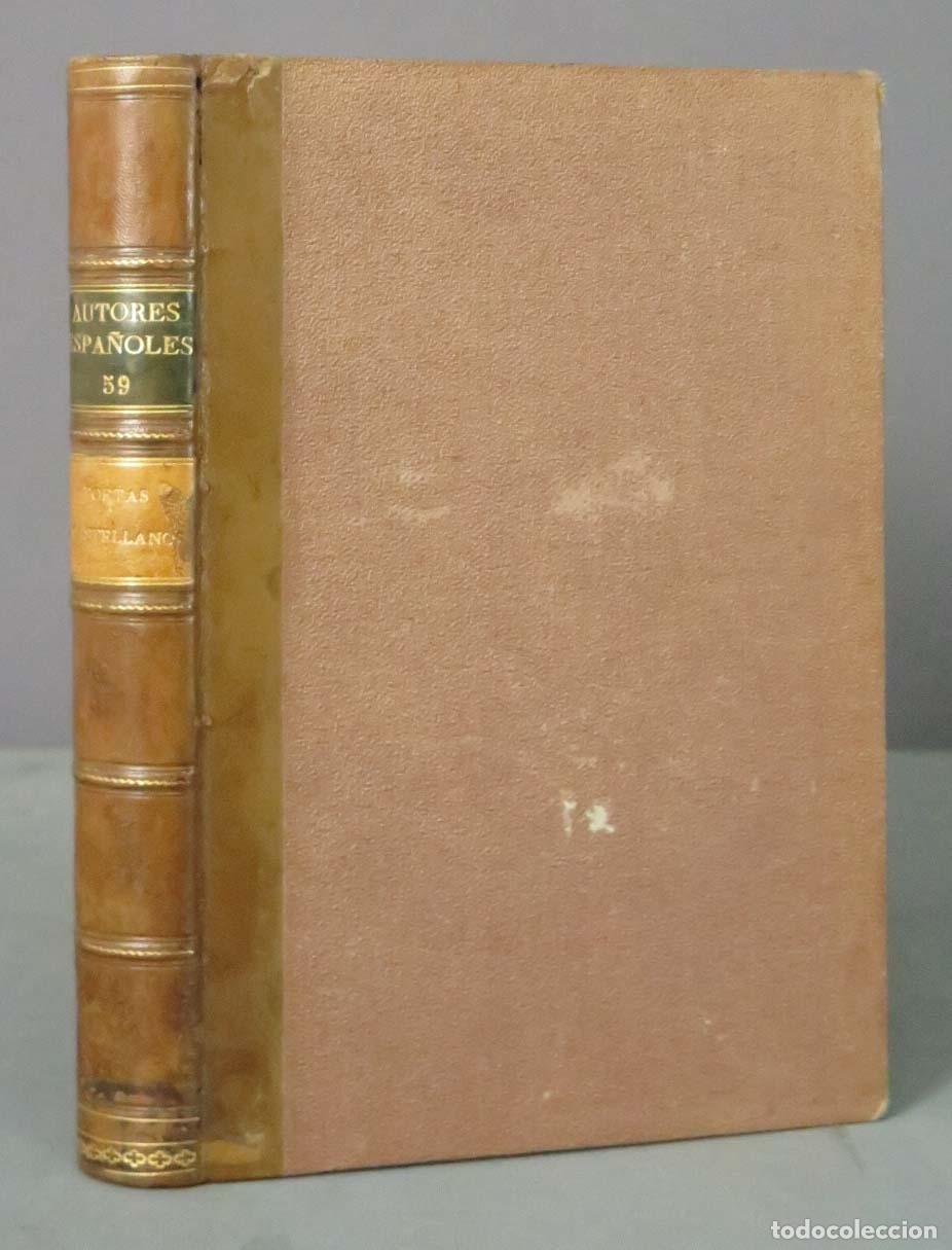 Libros antiguos: POETAS CASTELLANOS. 1864 - Foto 1