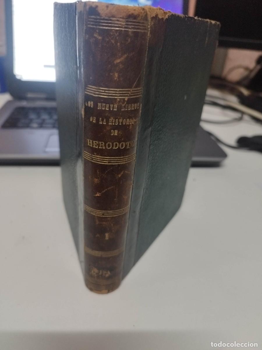 Libros antiguos: Herodoto de Halicarnaso . P. Bartolome Pou 1884 - Foto 1