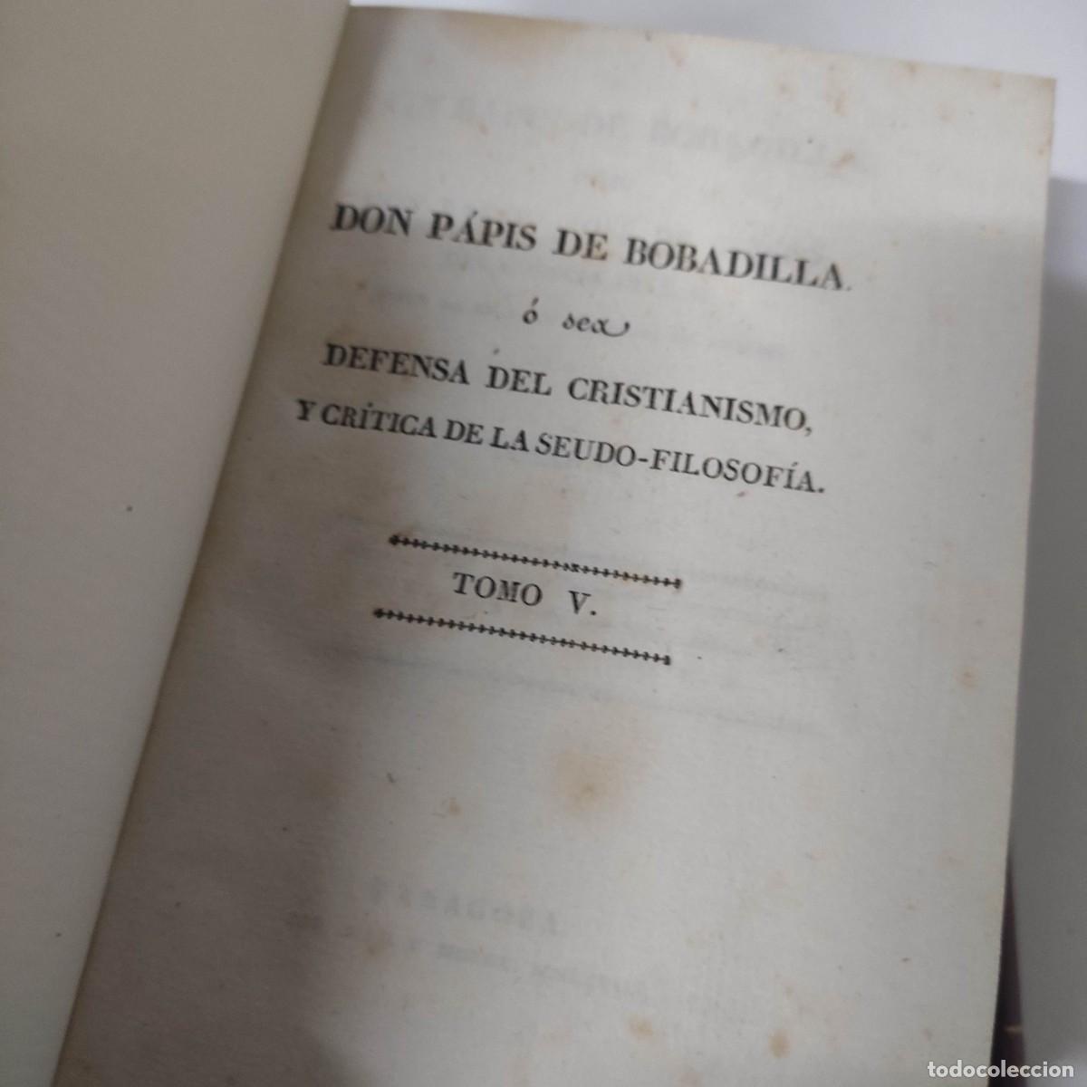 Libros antiguos: Crespo - Don P&aacute;pis de Bobadilla - Foto 13