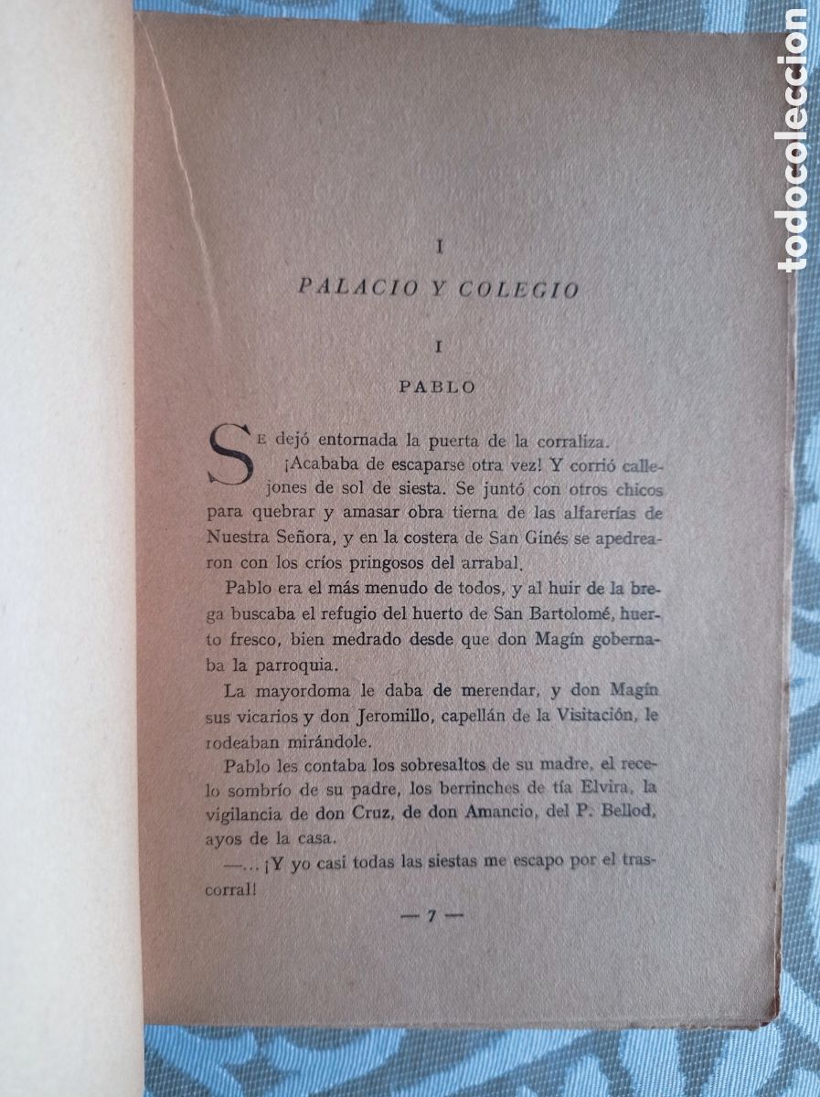 Libros antiguos: EL OBISPO LEPROSO. GABRIEL MIR&Oacute;. 1928 - Foto 3