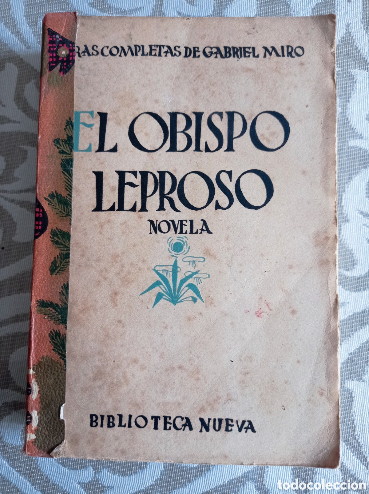 Libros antiguos: EL OBISPO LEPROSO. GABRIEL MIR&Oacute;. 1928 - Foto 1