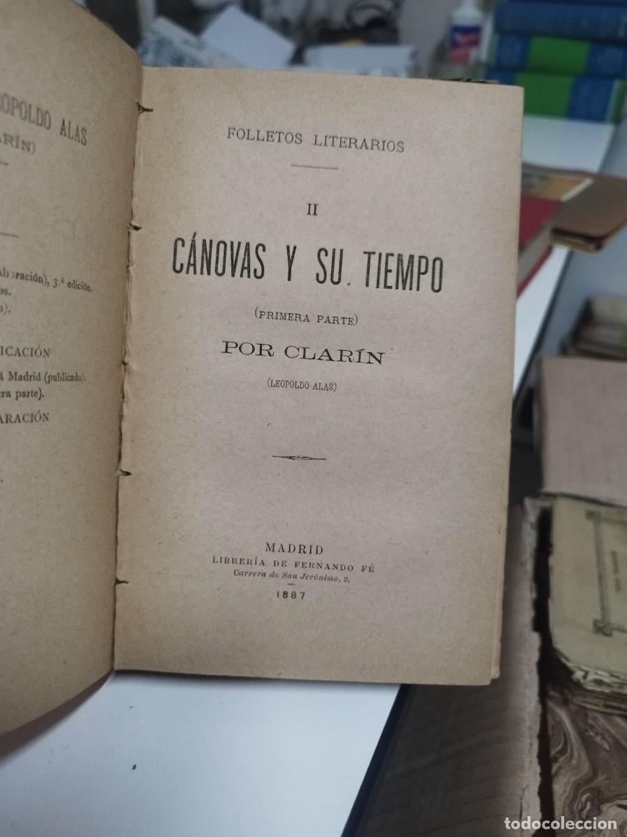 Libros antiguos: Clarin. Folletos literarios. - Foto 4