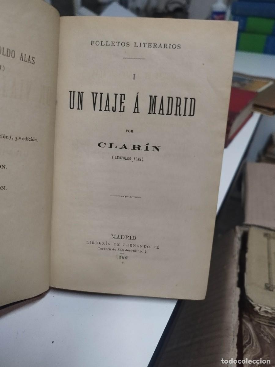 Libros antiguos: Clarin. Folletos literarios. - Foto 5