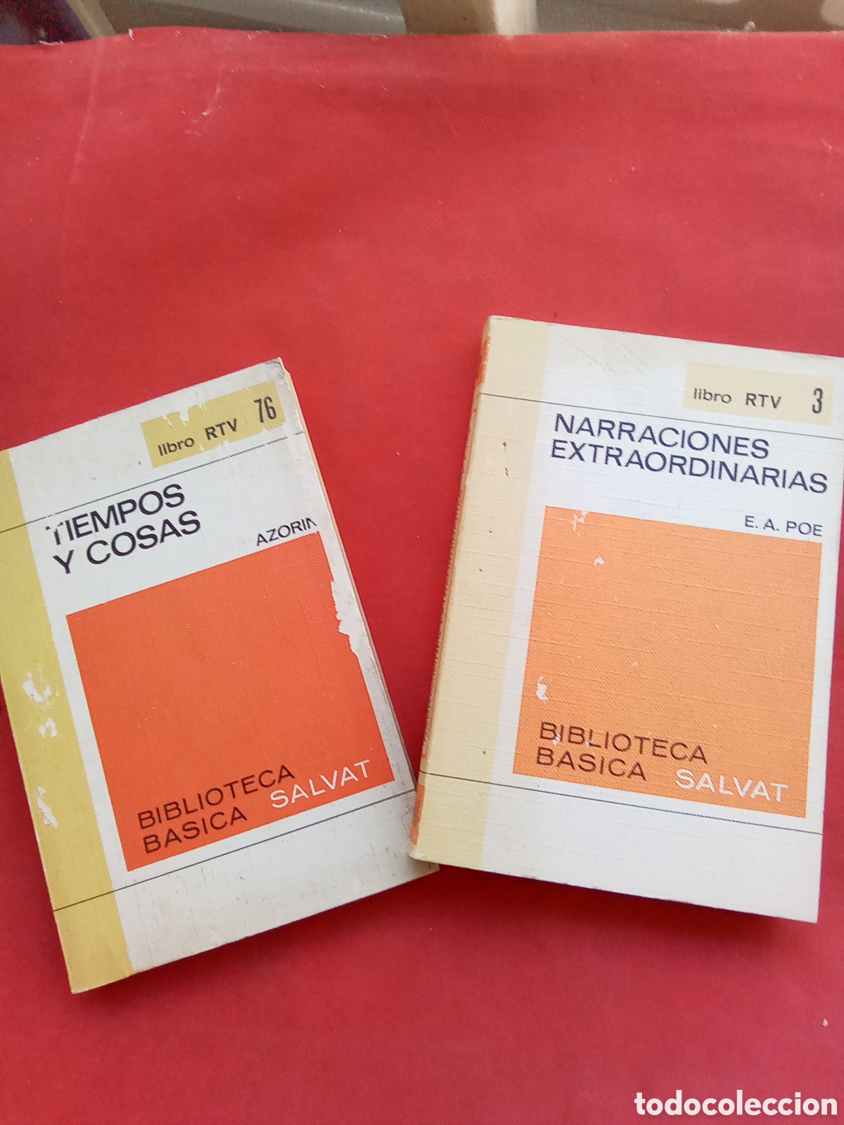 Libros antiguos: AZORIN -EDGAR ALAN POE . BIBLIOTECA B&Aacute;SICA SALVAT - Foto 1