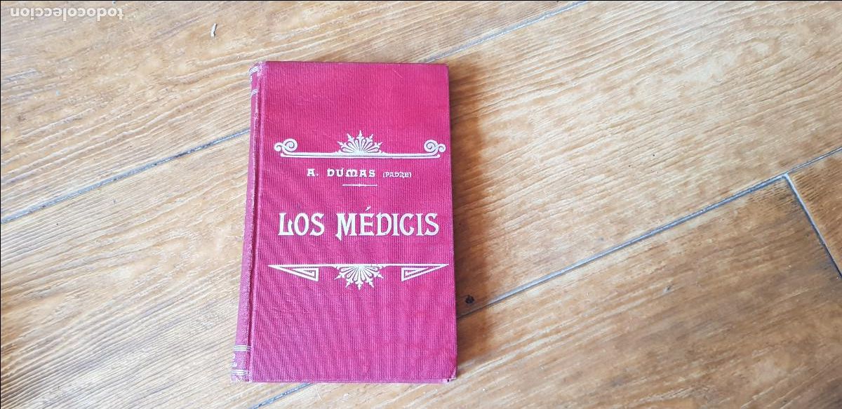 Libros antiguos: ALEJANDRO DUMAS LOS MEDICIS EDITORIAL LUIS TASSO - Foto 1