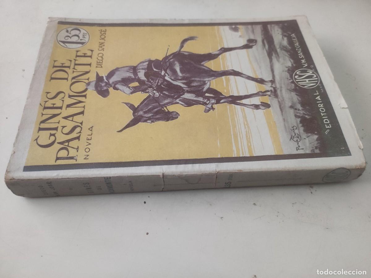 Libros antiguos: Gin&eacute;s de Pasamonte. Diego San Jos&eacute;. - Foto 3