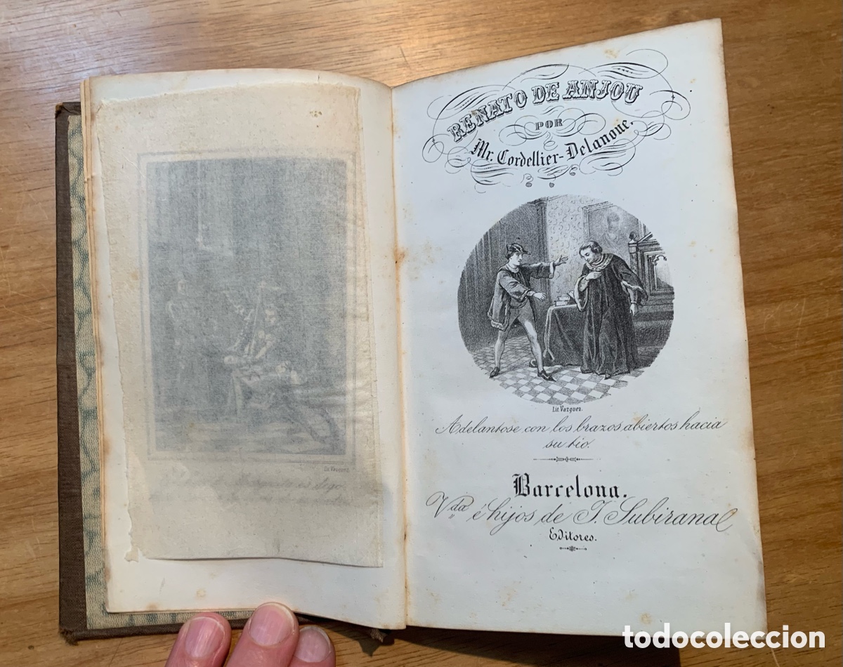 Libros antiguos: Libro antiguo Renato de Anjou - Foto 6