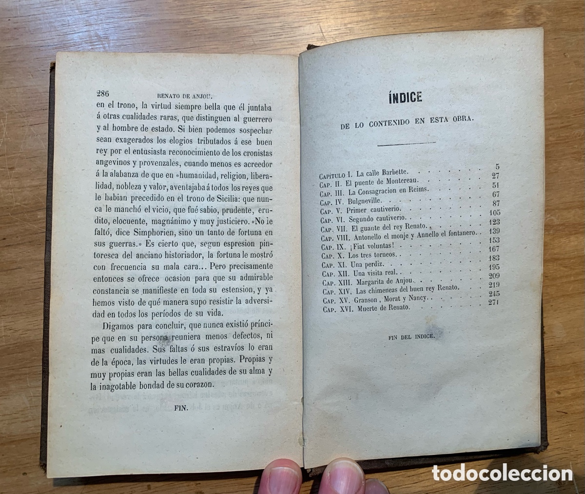 Libros antiguos: Libro antiguo Renato de Anjou - Foto 8