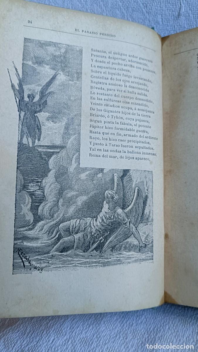 Libros antiguos: John Milton. El para&iacute;so perdido 1883 - Foto 7