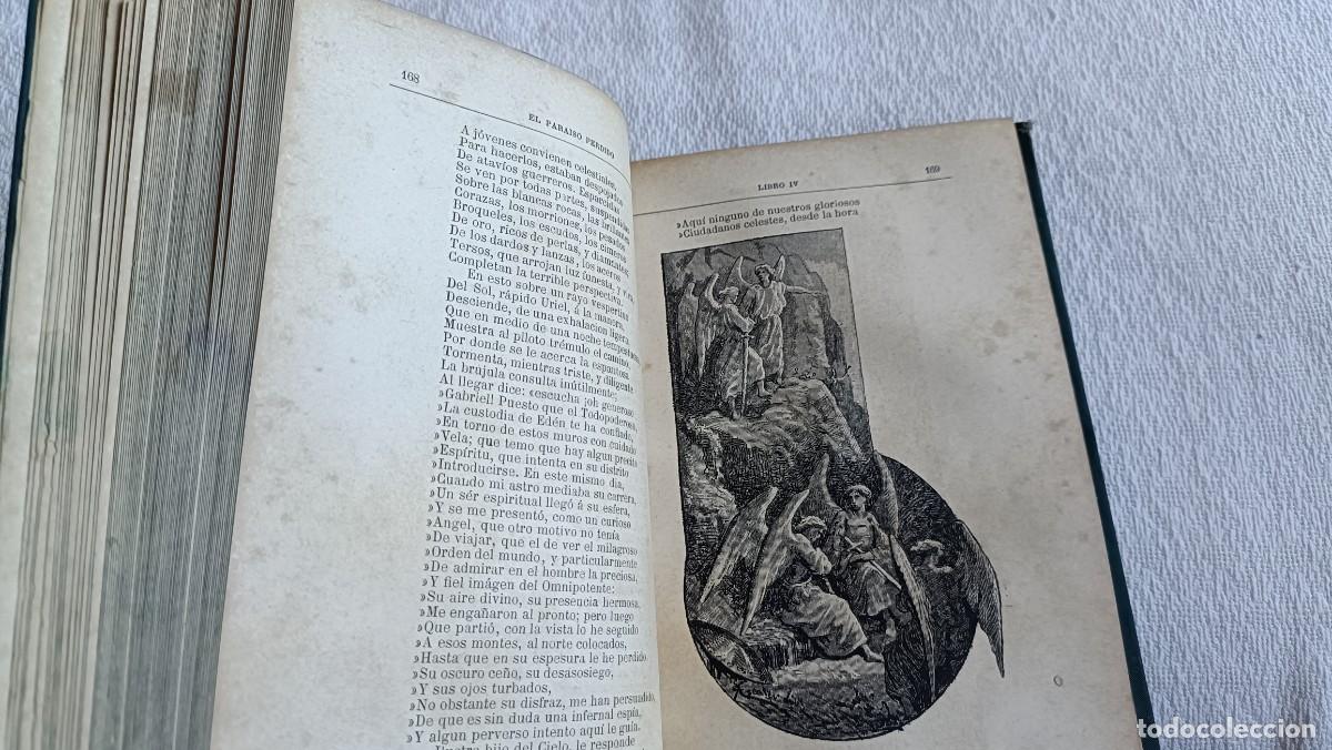 Libros antiguos: John Milton. El para&iacute;so perdido 1883 - Foto 11