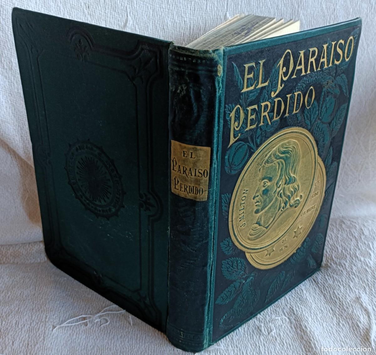 Libros antiguos: John Milton. El para&iacute;so perdido 1883 - Foto 21
