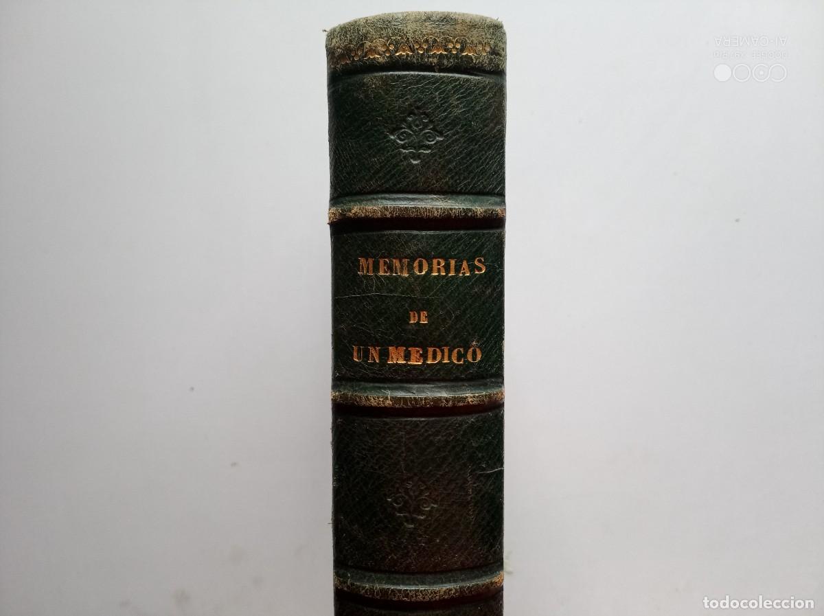 Libros antiguos: LIBRERIA GHOTICA. EDICI&Oacute;N EN PIEL DE MEMORIAS DE UN MEDICO DE ALEJANDRO DUMAS. 1888. FOLIO