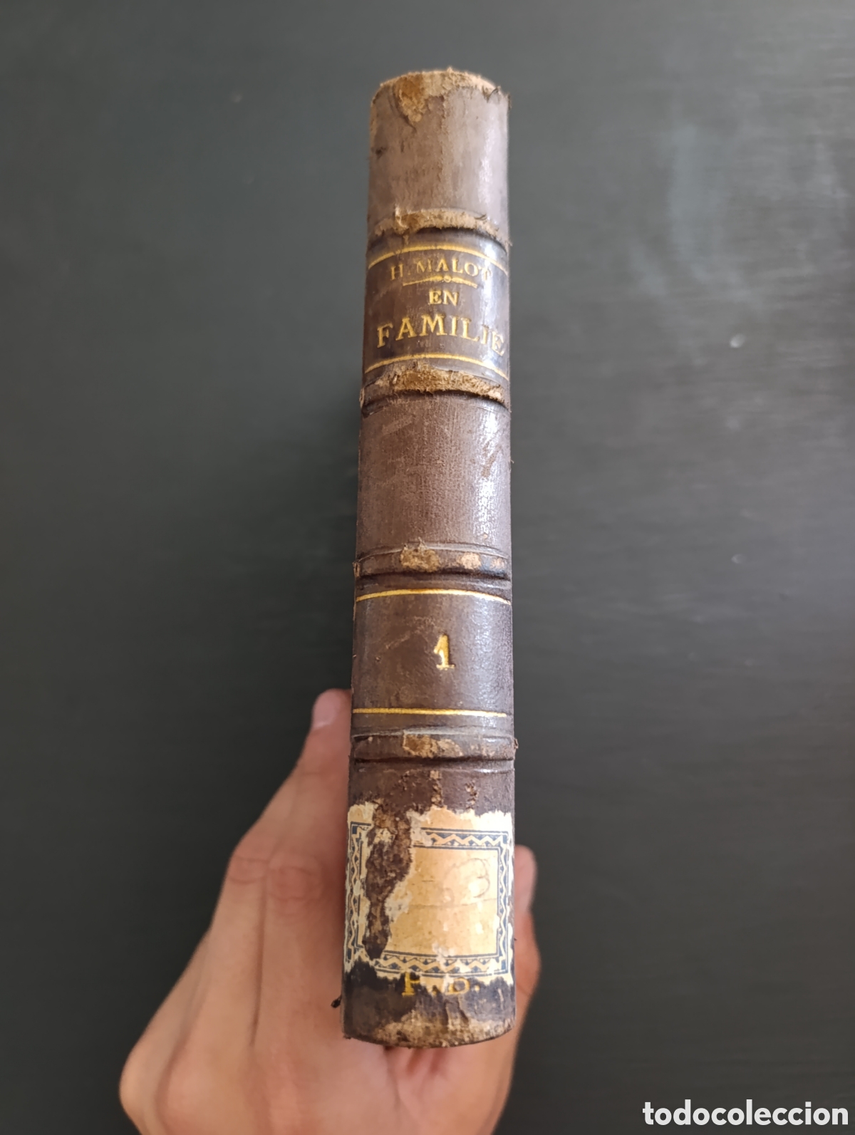 Libros antiguos: HECTOR MALOT EN FAMILLE. Paris - Foto 5