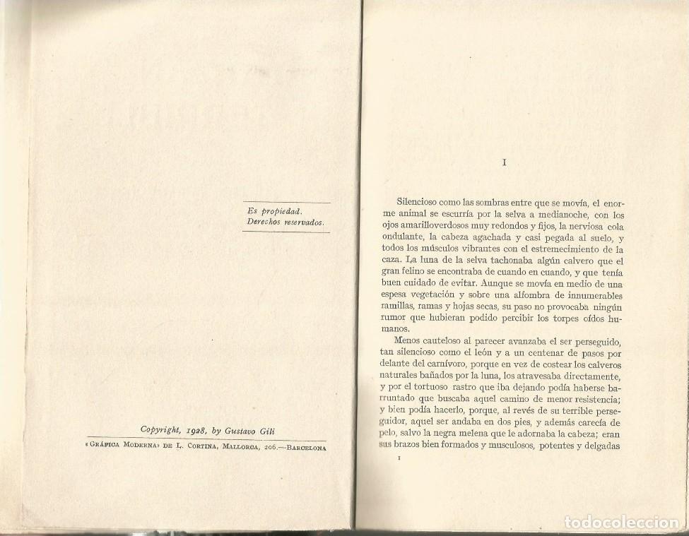 Libros antiguos: TARZ&Aacute;N EL TERRIBLE - EDGAR RICE BURROUGHS - 1928 - Foto 3