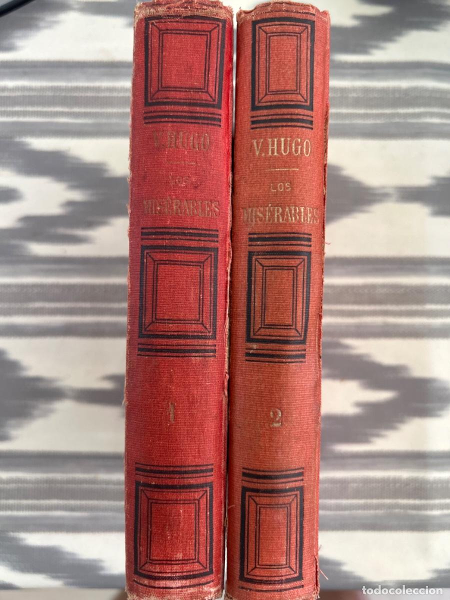 Libros antiguos: LOS MISERABLES, VICTOR HUGO, 1887 - Foto 3