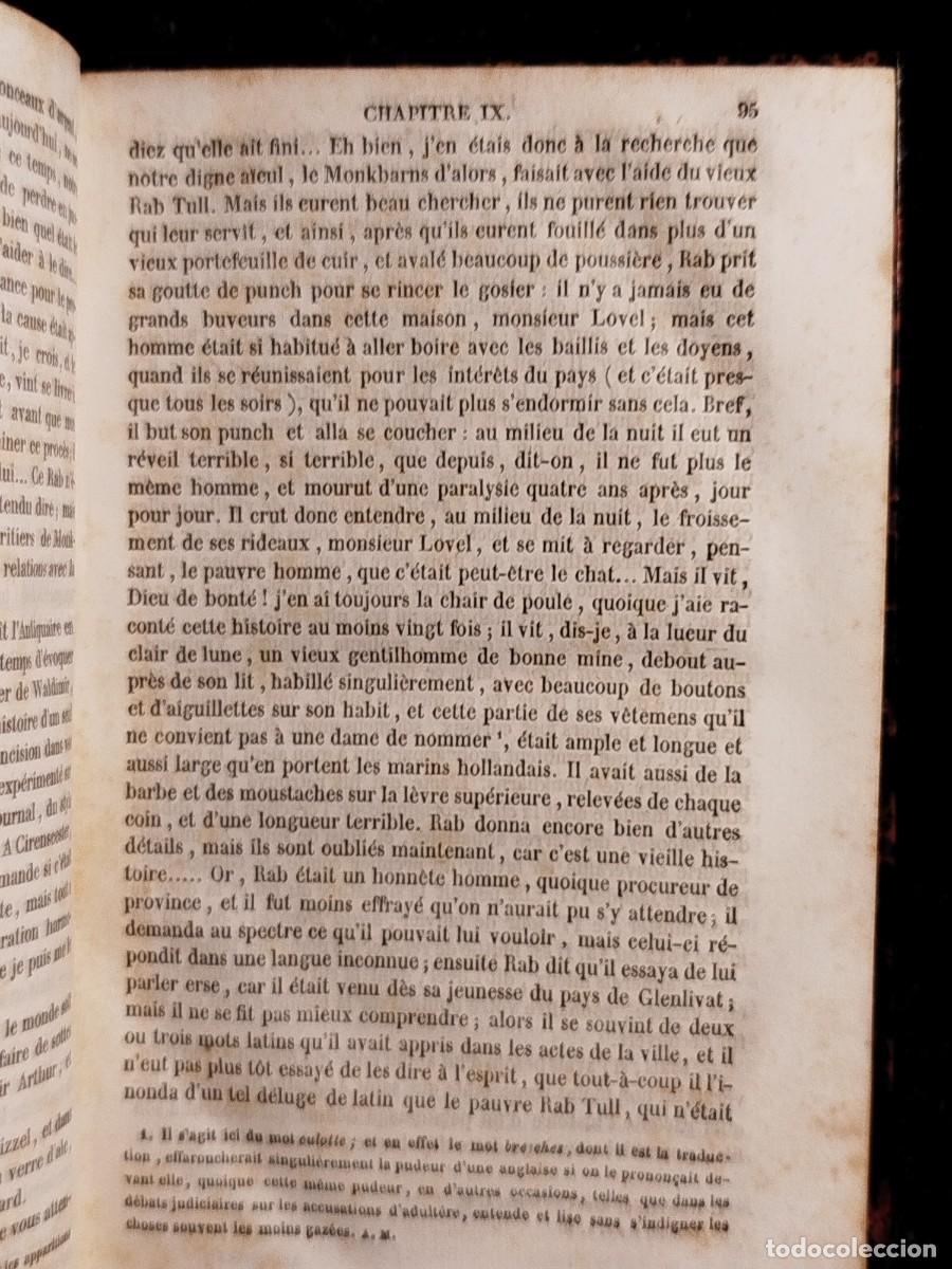 Libros antiguos: 1837. Lantiquaire. Walter Scott. - Foto 5