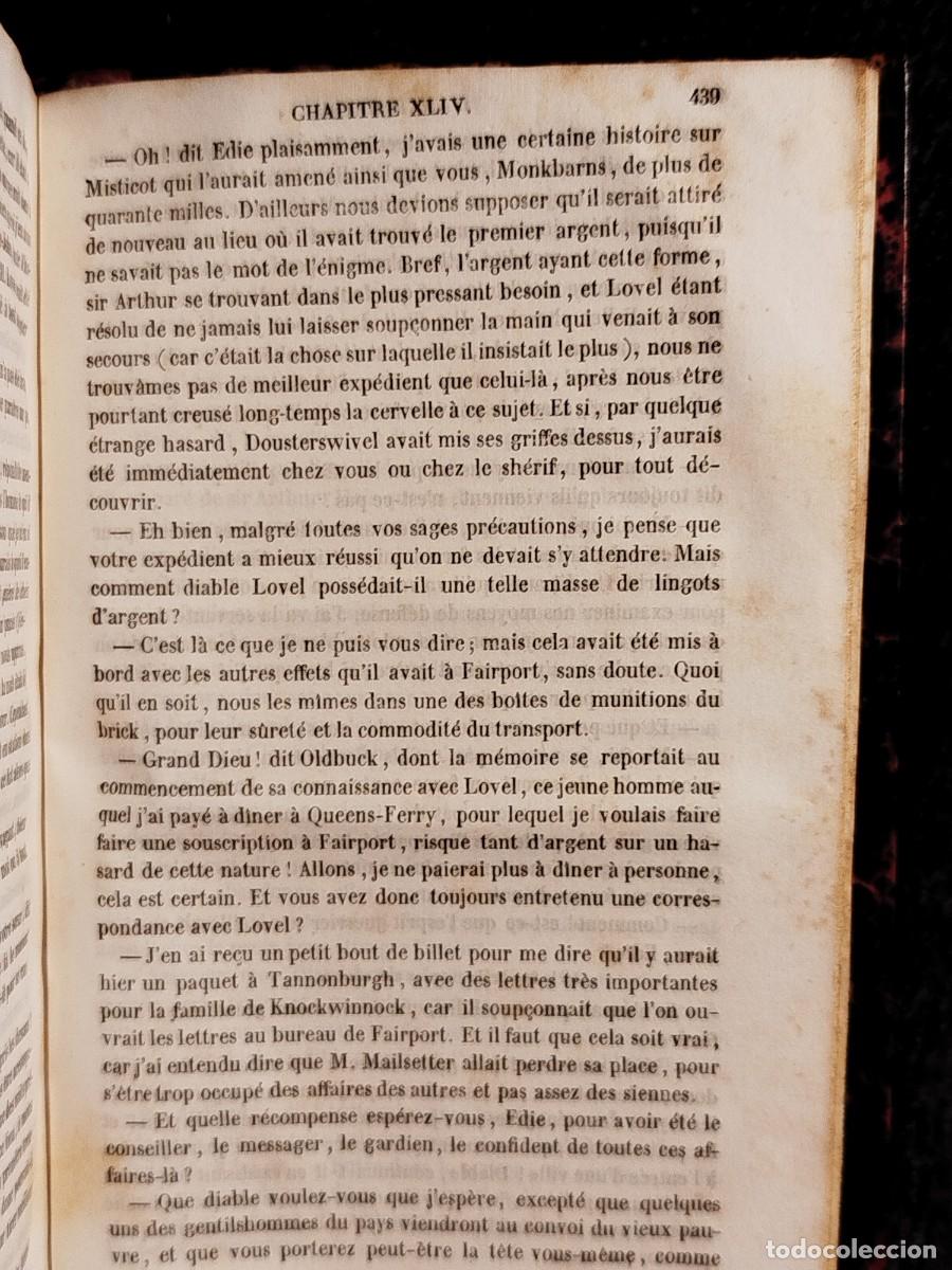 Libros antiguos: 1837. Lantiquaire. Walter Scott. - Foto 9