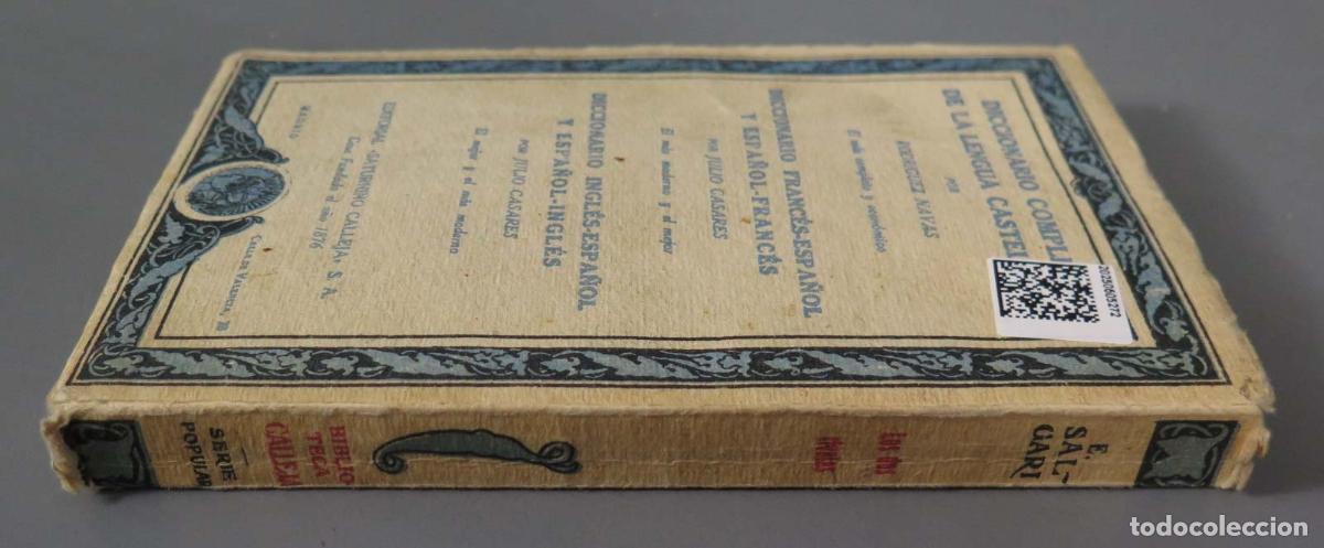 Libros antiguos: LOS DOS RIVALES Emilio Salgari. CALLEJA - Foto 2