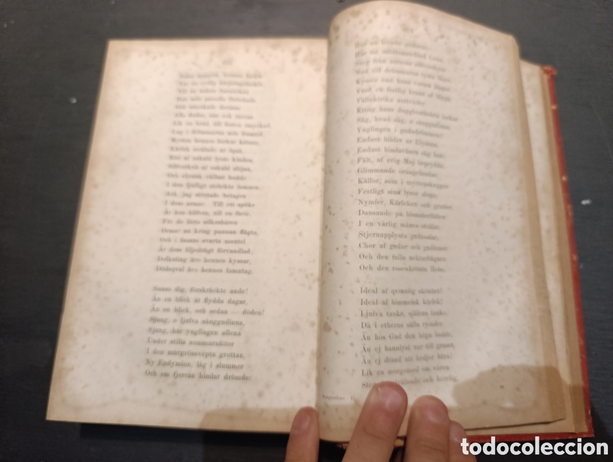Libros antiguos: SAMLADE SKRIFTER ERIK JOHAN STAGNELIUS. 1868 - Foto 3