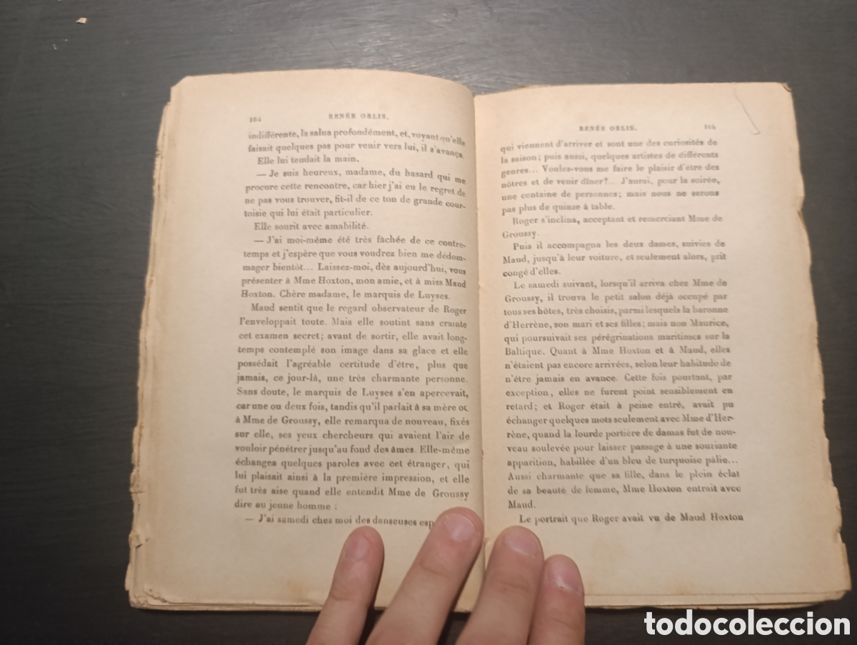 Libros antiguos: HENRI ARDEL REN&Eacute;E ORLIS. Paris 1897 - Foto 3