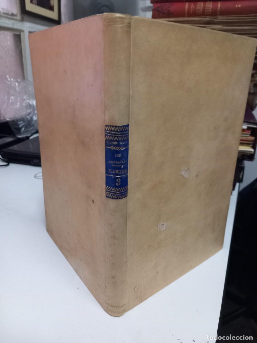 Libros antiguos: Les Miserables. Victor Hugo. Marius. 1876. - Foto 1