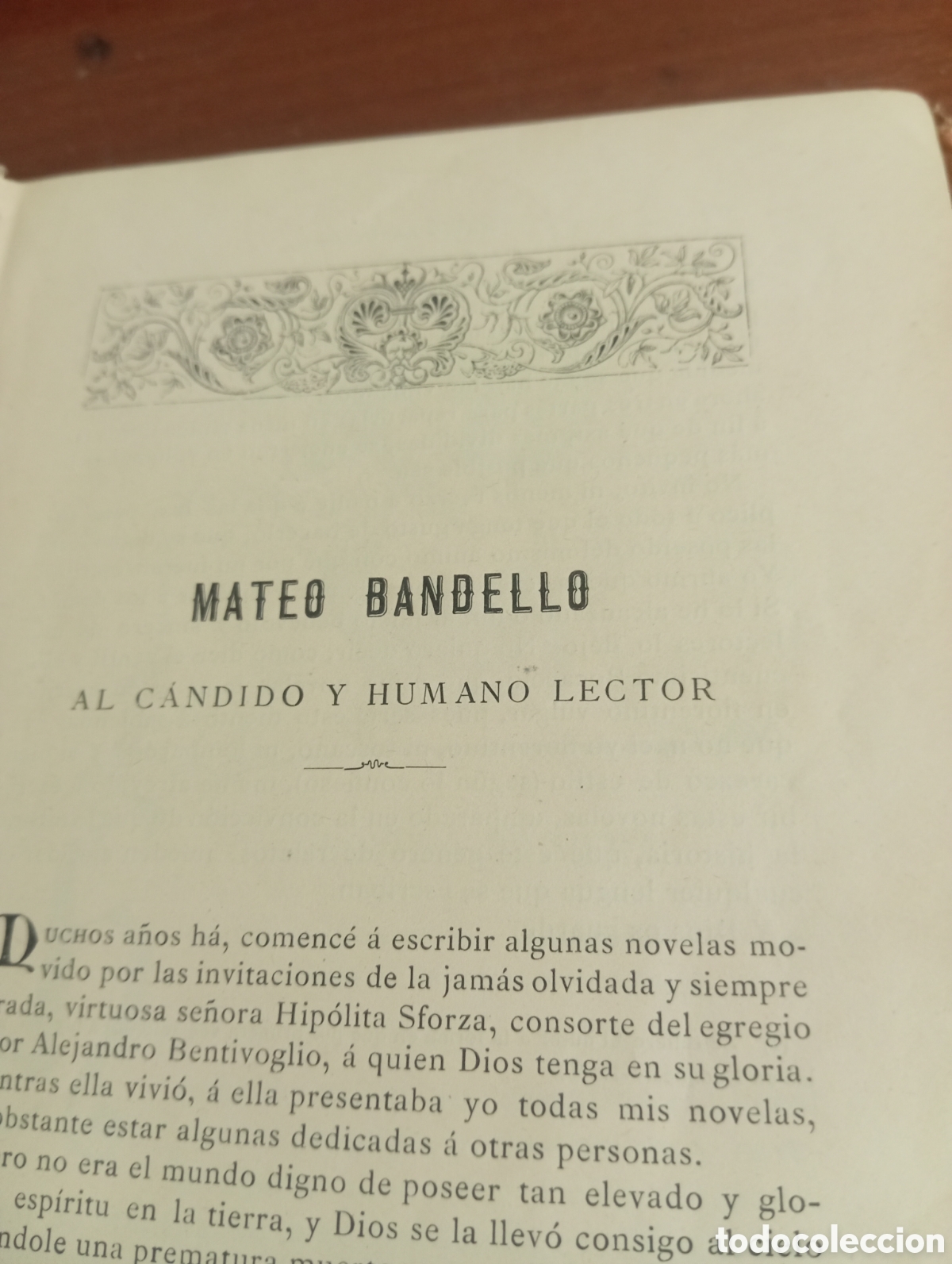 Libros antiguos: Novelas escogidas. Bandello - Foto 6