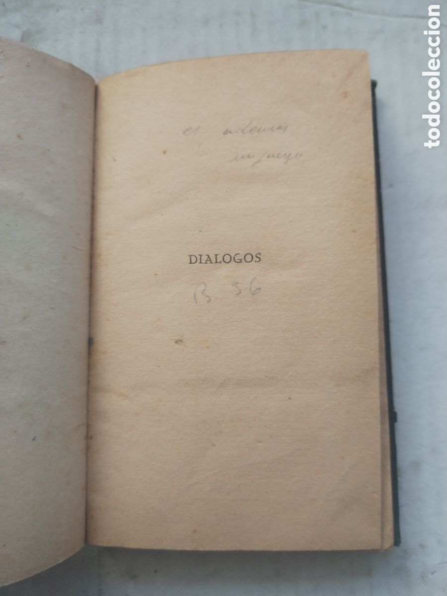 Libros antiguos: DIALOGOS/LUCIANO.... - Foto 3