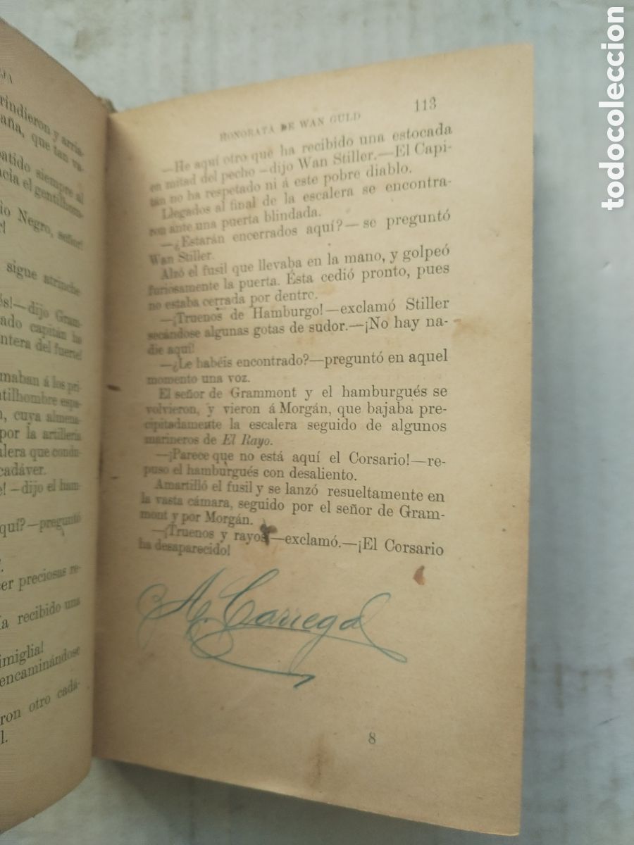 Libros antiguos: HONORATA DE WAN-GULD/SALGARI CALLEJA - Foto 4