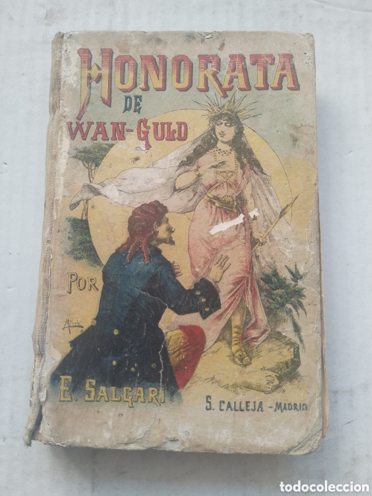 Libros antiguos: HONORATA DE WAN-GULD/SALGARI CALLEJA - Foto 1