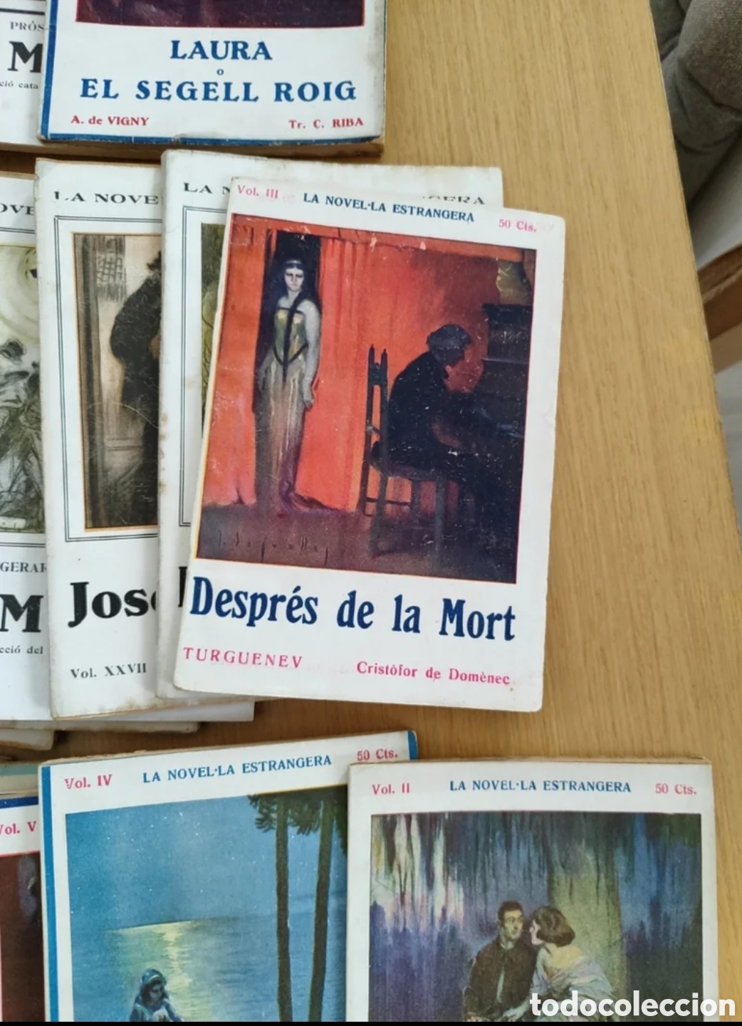 Libros antiguos: La novel&middot;la estrangera - Foto 3