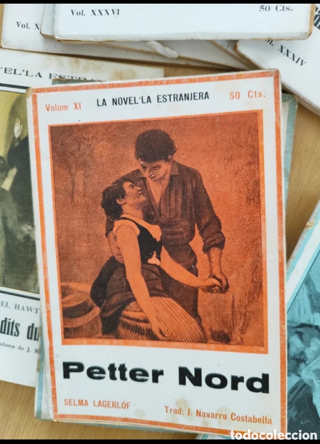Libros antiguos: La novel&middot;la estrangera - Foto 4