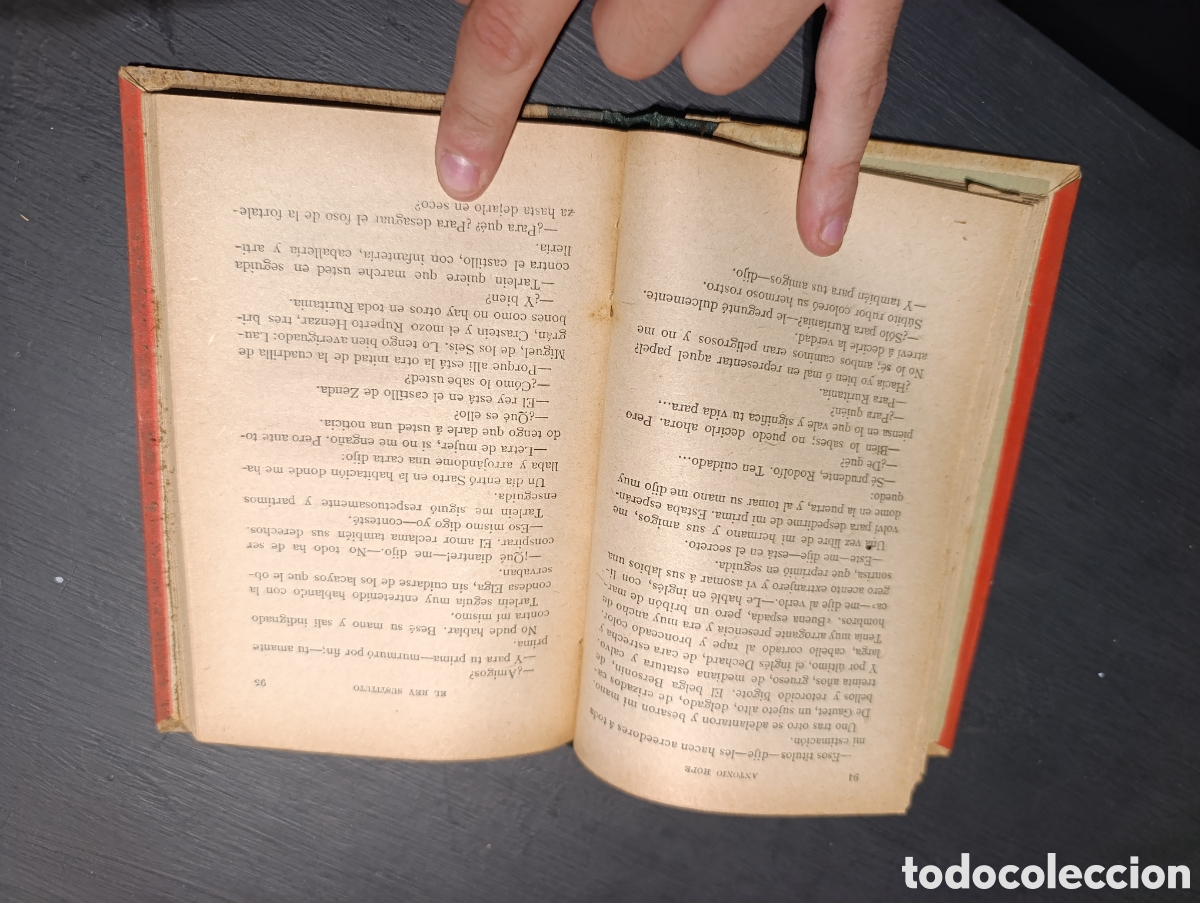 Libros antiguos: &Alpha;&Nu;&Tau;&Omicron;&Nu;IO HOPE EL REY SUSTITUTO. - Foto 4