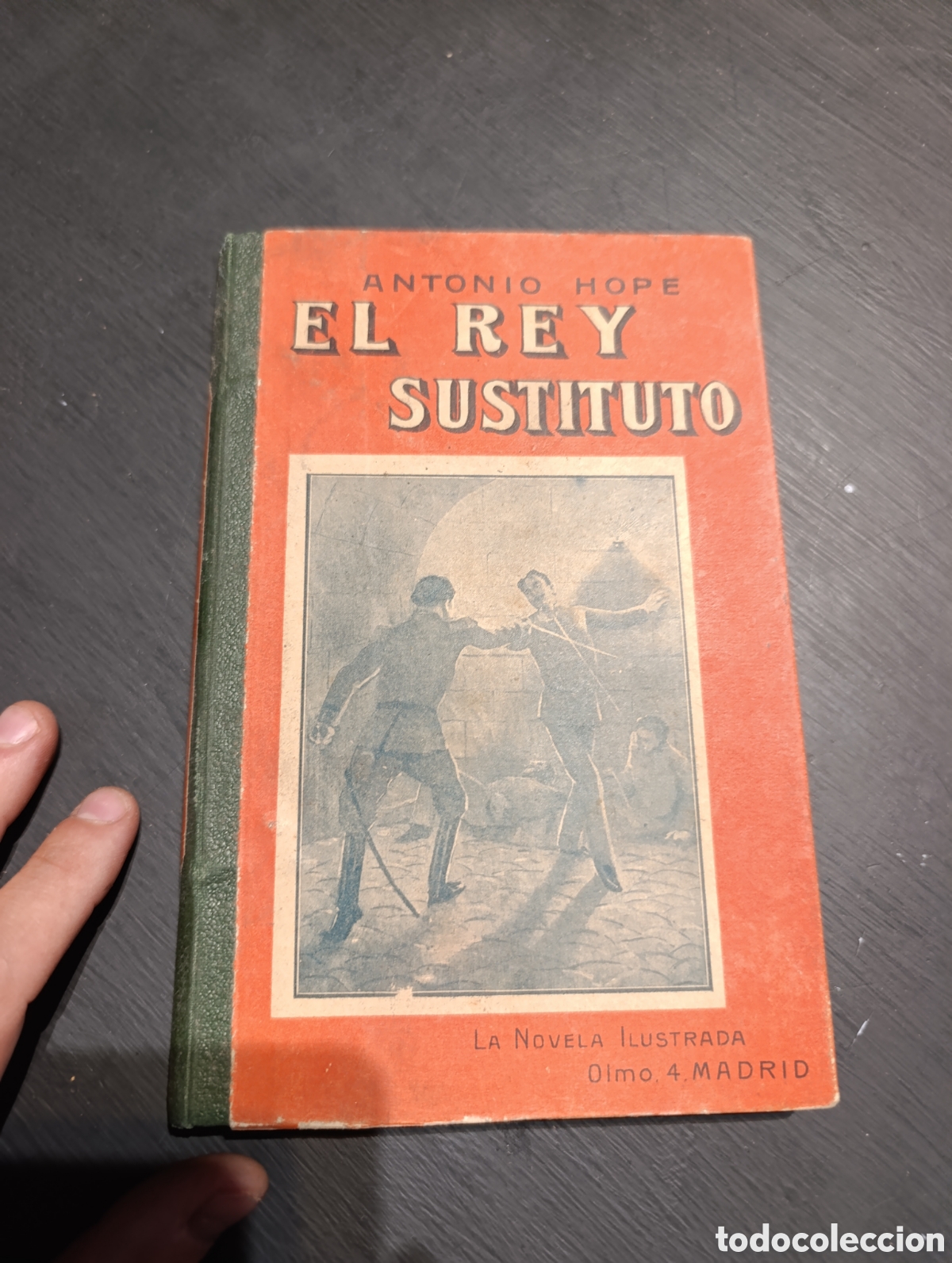 Libros antiguos: &Alpha;&Nu;&Tau;&Omicron;&Nu;IO HOPE EL REY SUSTITUTO. - Foto 1