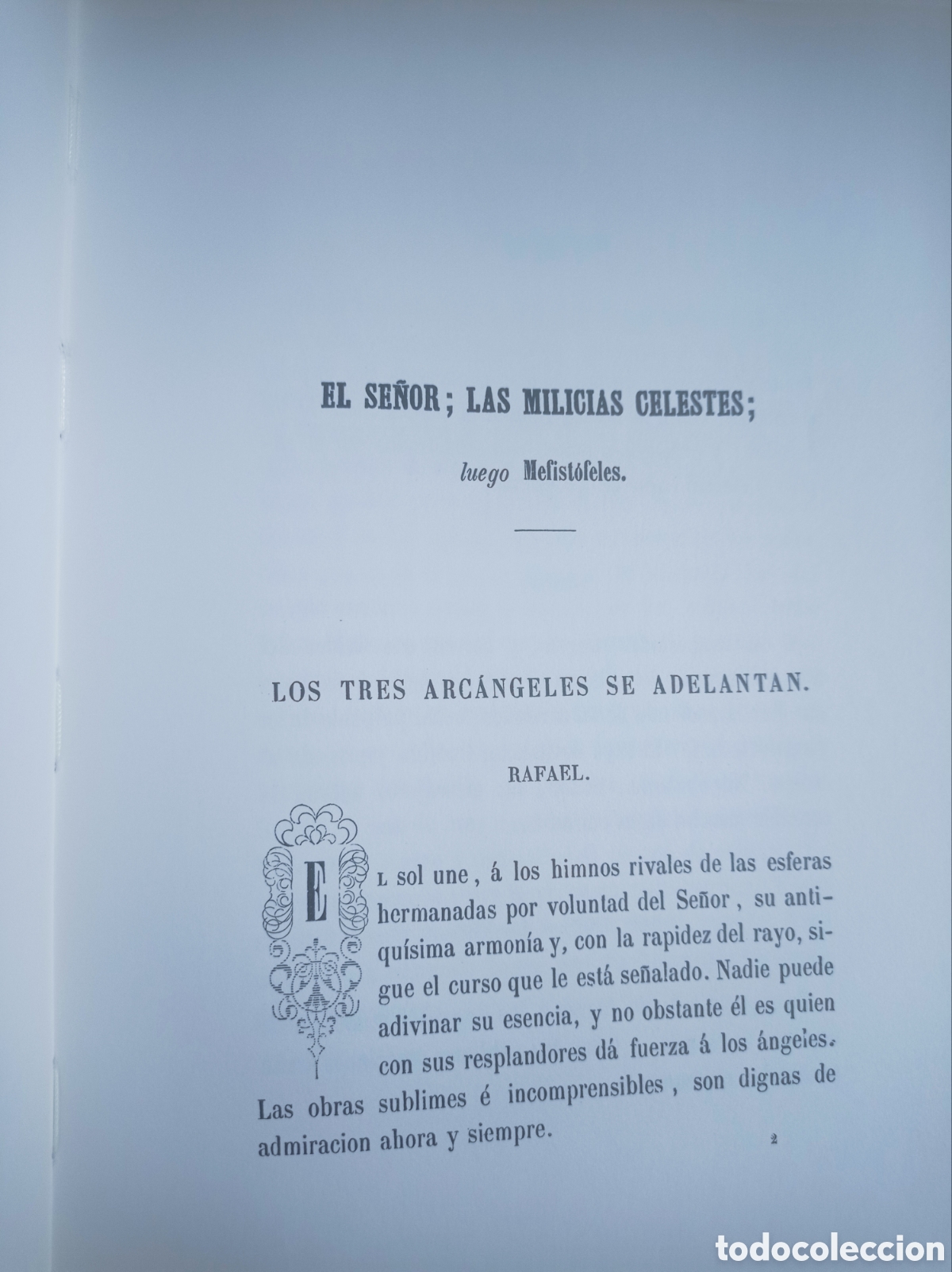 Libros antiguos: FAUSTO. GOETHE. EDICI&Oacute;N DE 1864. FACS&Iacute;MIL - Foto 3