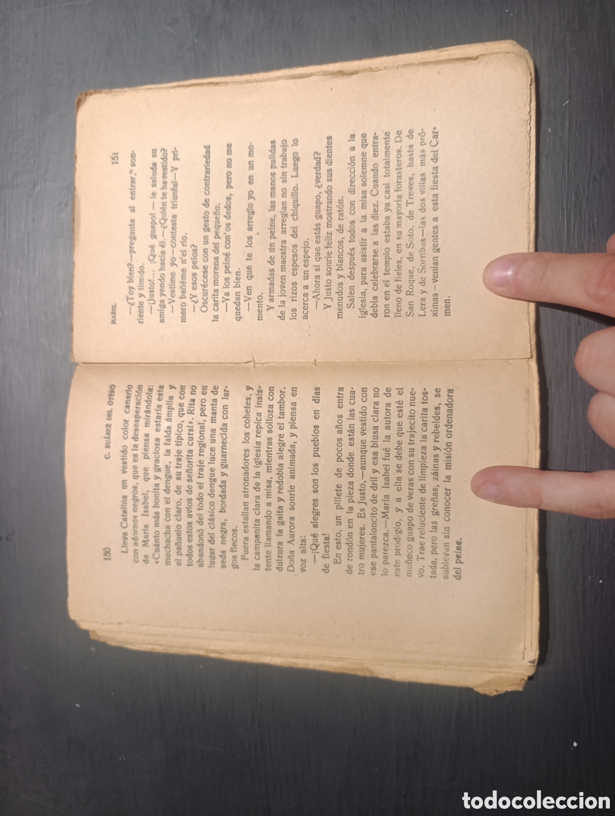 Libros antiguos: MABEL NOVELA ORIGINAL DE CONCHA SUAREZ DEL OTERO - Foto 3