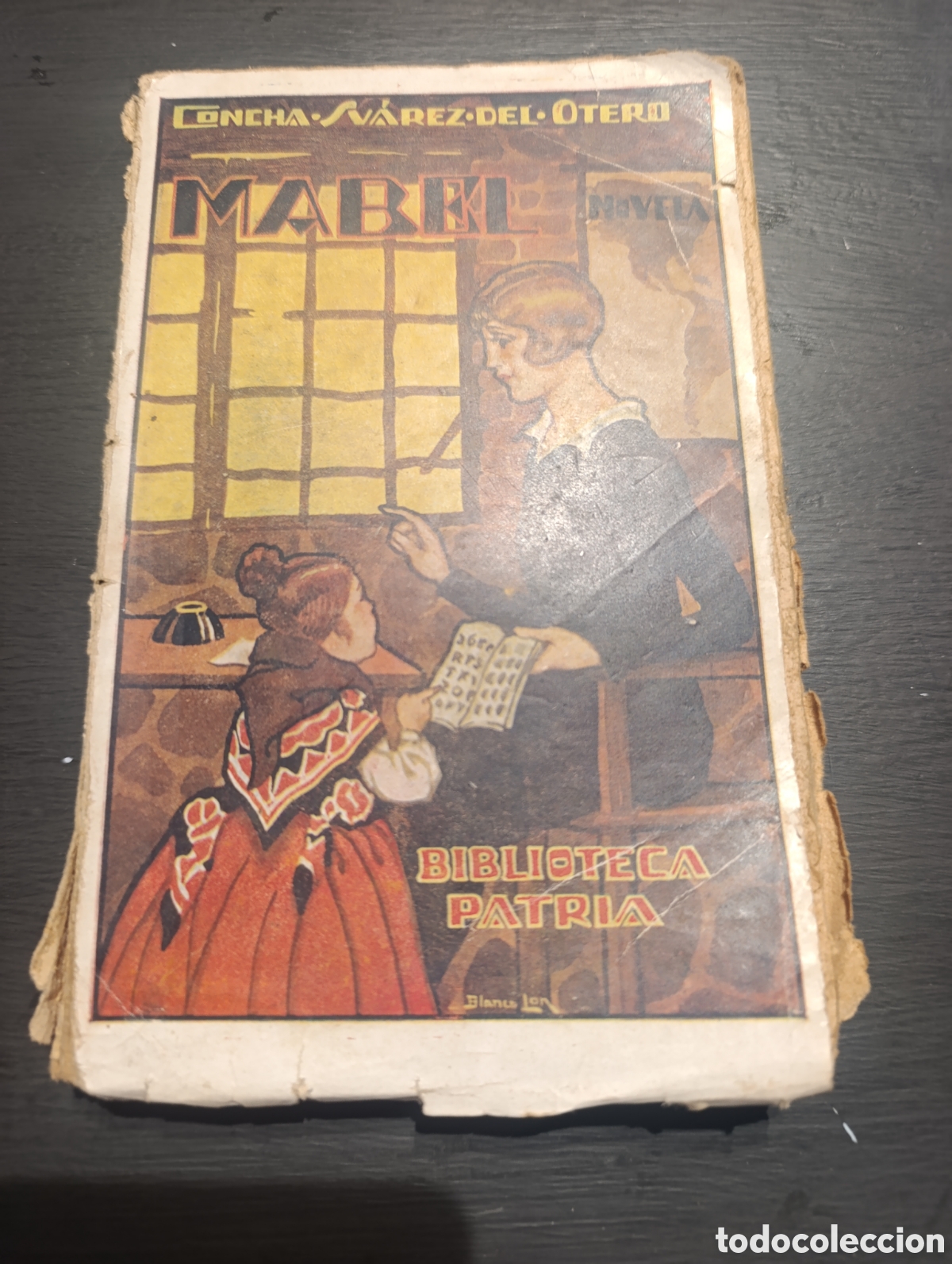 Libros antiguos: MABEL NOVELA ORIGINAL DE CONCHA SUAREZ DEL OTERO - Foto 6