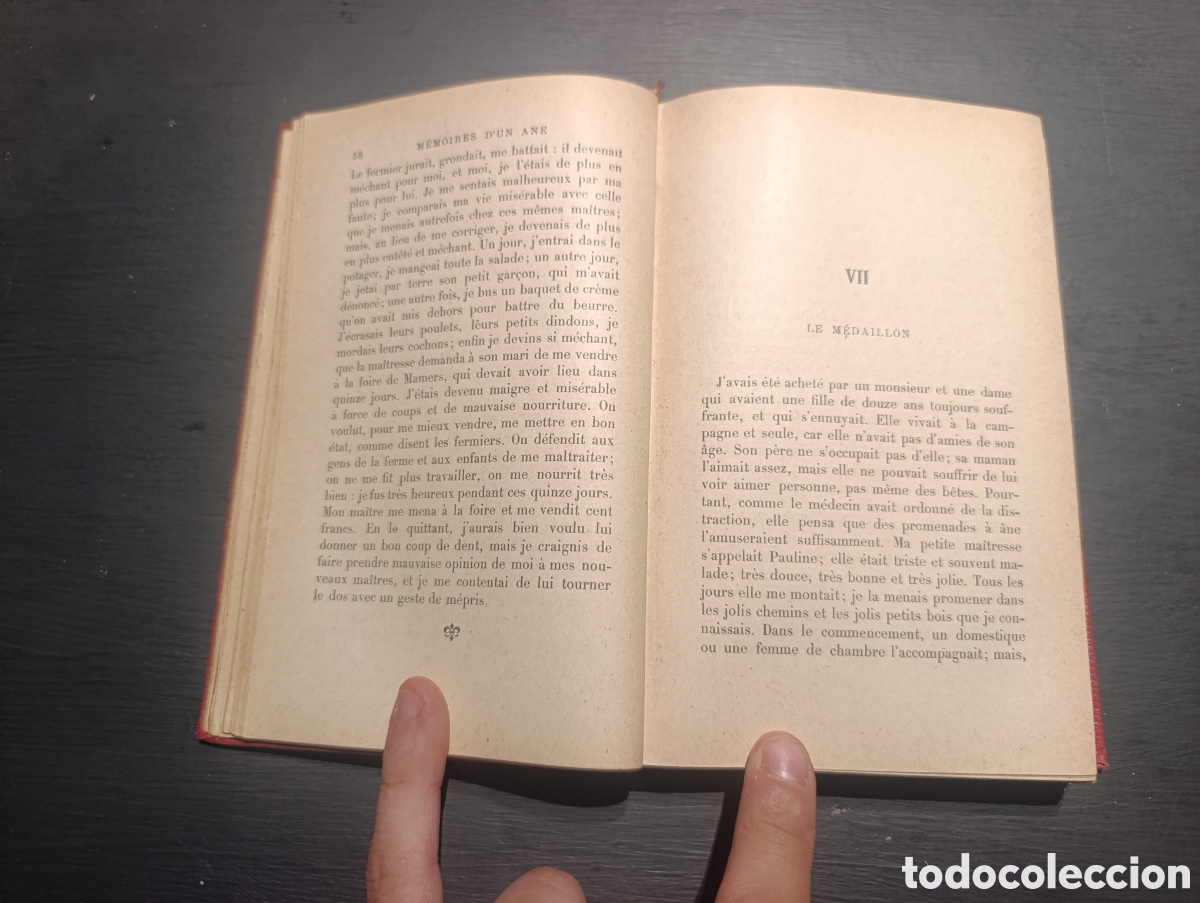 Libros antiguos: M&Eacute;MOIRES DUN ANE PAR LA COMTESSE DE SEGUR. Paris 1909 - Foto 5