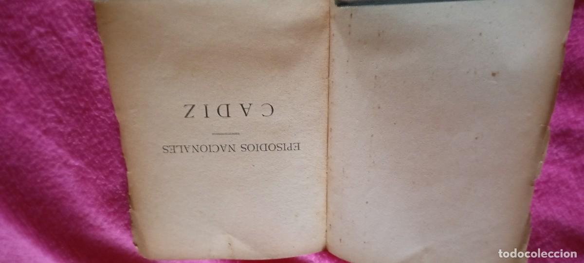 Libros antiguos: C&aacute;diz. Benito P&eacute;rez Gald&oacute;s - Foto 3