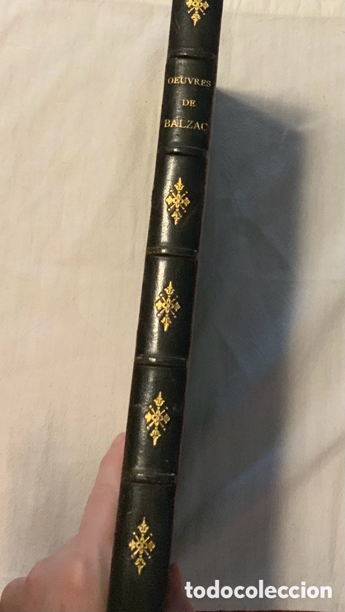 Libros antiguos: Ouvres Illustr&eacute;es de Balzac. 1854 - Foto 3