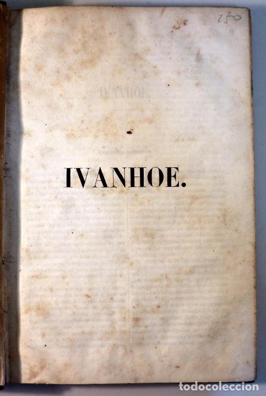 Libros antiguos: SCOTT, Walter - IVANHOE - 1888 - Foto 1