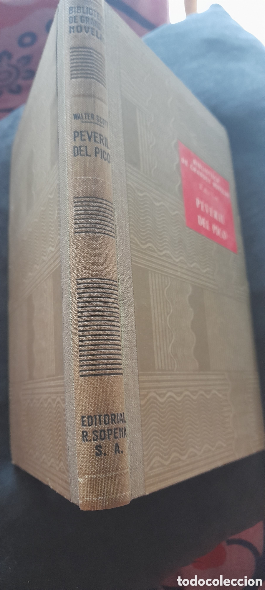 Libros antiguos: Peveril del pico. Walter Scott - Foto 2